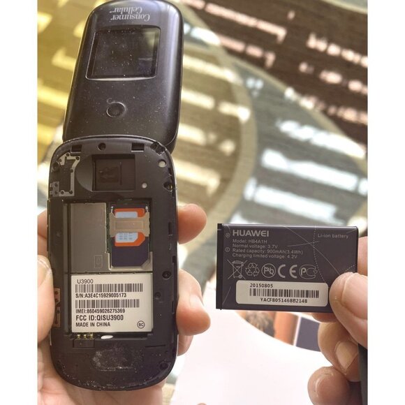 Huawei U3900 Consumer Cellular Envoy Original Box Manual Charging Cord - Picture 12 of 12